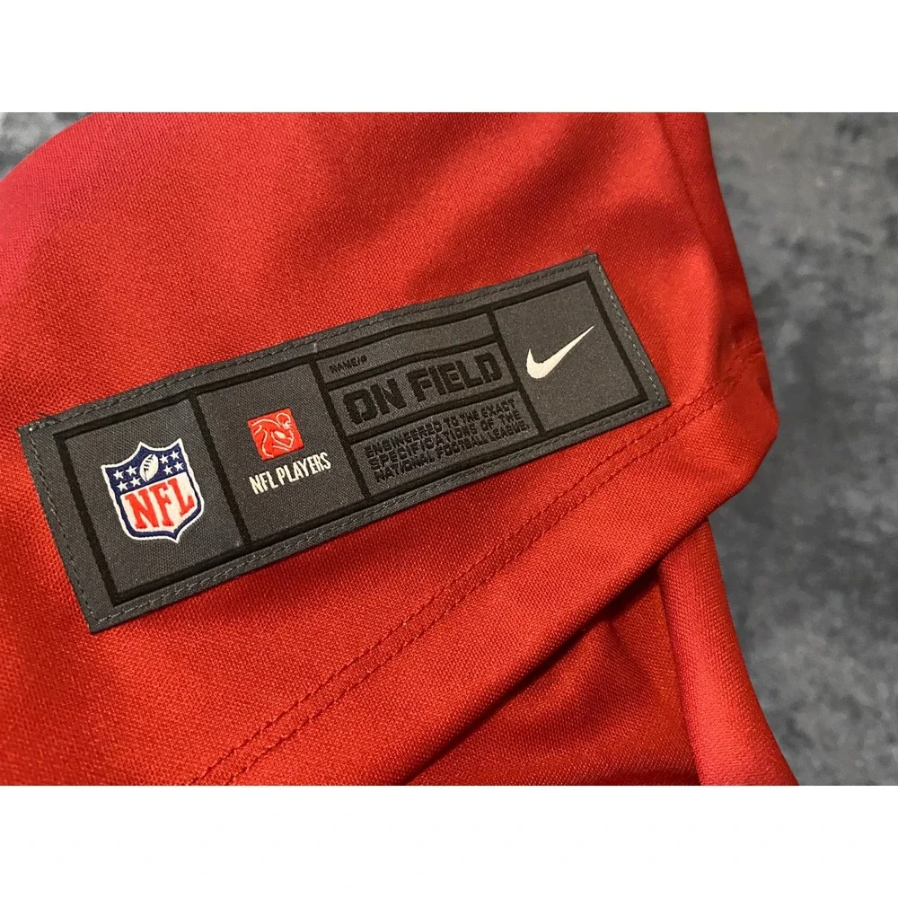 Nike San Francisco 49ers Nick Bosa 97 Red Jersey Womens Small NFL On Field